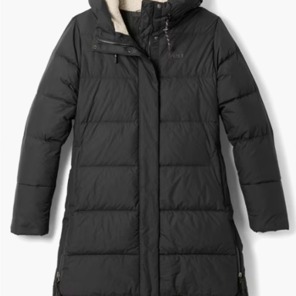 REI Cooperative Black Puffer Jacket